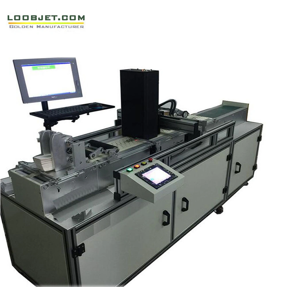 Continuous Feeder Paper Transport and Printing Machine