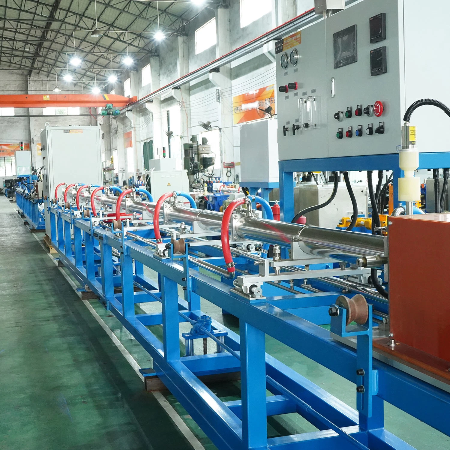 High-End Food Grade Sanitary Pipe Making Machine Stainless Steel Pipe Tube Mill