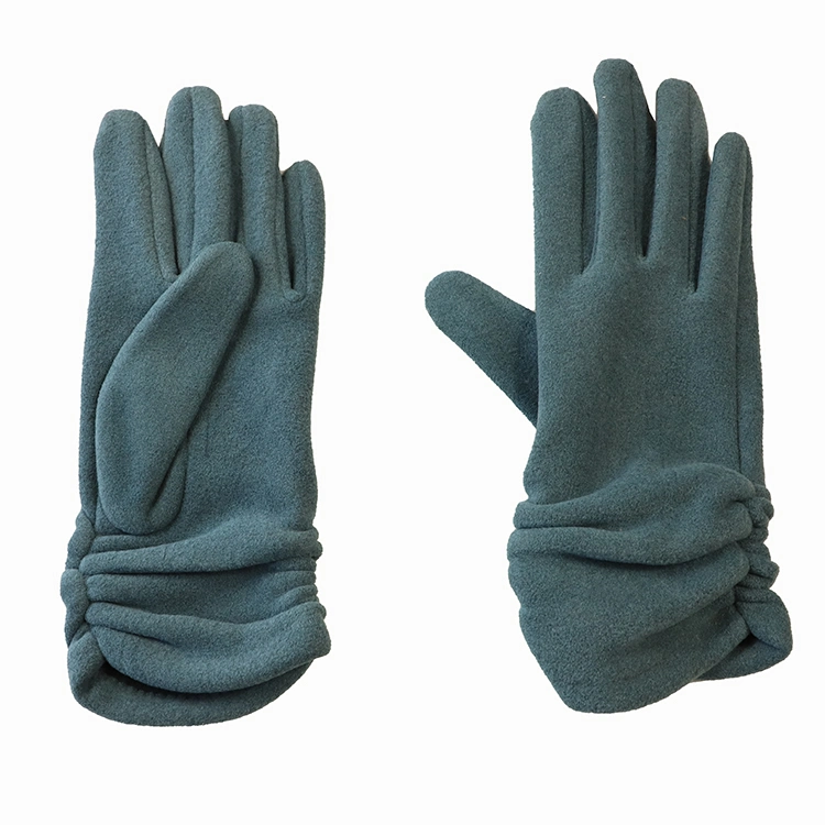 Gants d'hiver de mode de conduite des gants de protection des femmes d'écran tactile avec élastique