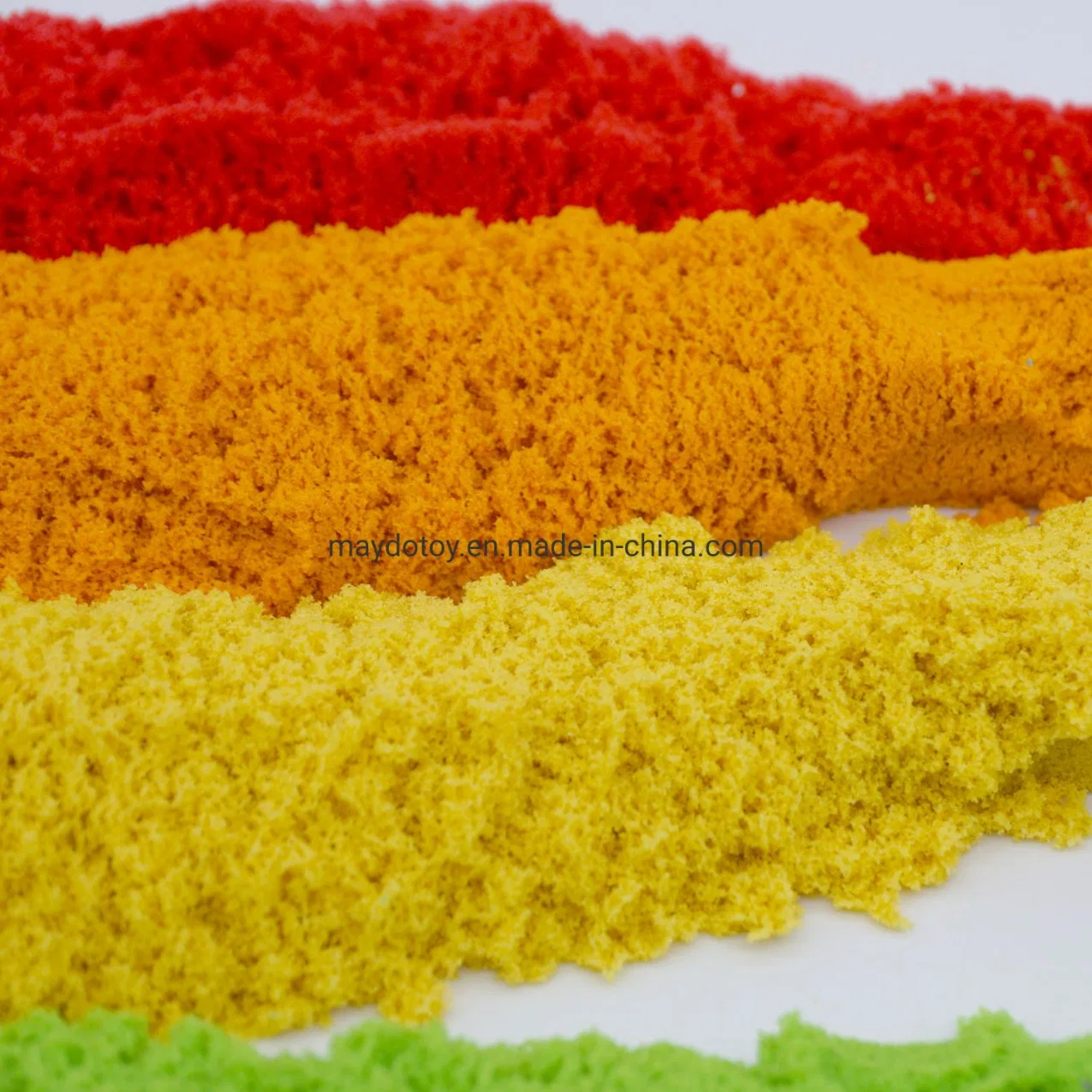 Bunte Magie Sand DIY Regenbogen Kinetic Sand Sensory Spielzeug für Kinder