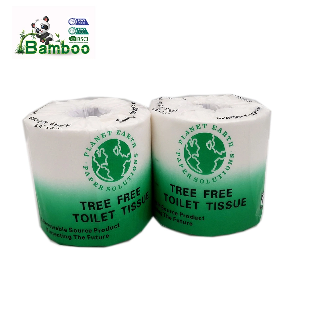 Custom Factory White Toilet Tissue Paper Towels Virgin Bamboo, Wood and Recycled Pulp 2 Ply 3 Ply Toilet Tissue Paper