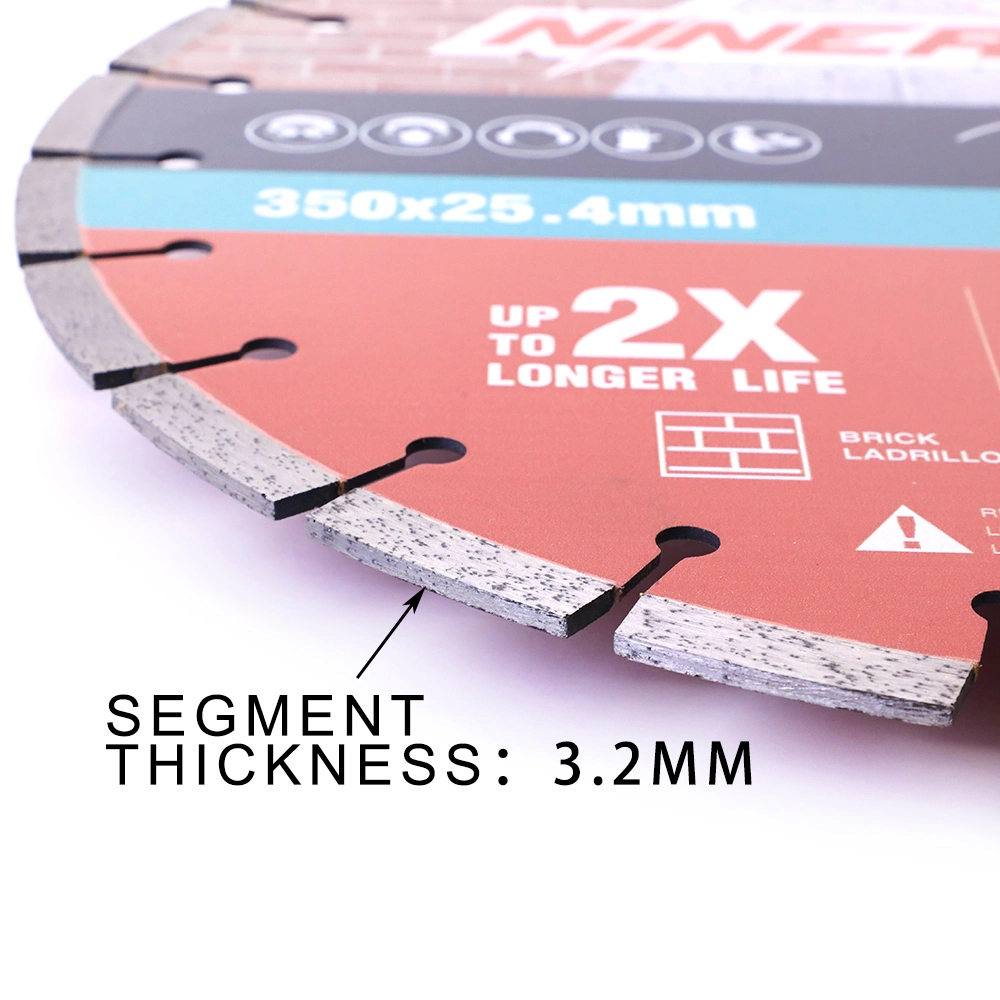 350mm Industrial High quality/High cost performance Diamond Blade for Cutting Building Material