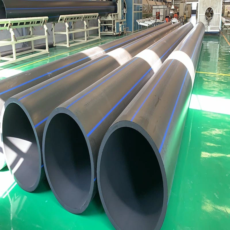 China's Top Manufacturer Water Supply Plastic Water Pipe Black HDPE/PE/Irrigation/Drainage Drainage Pipe