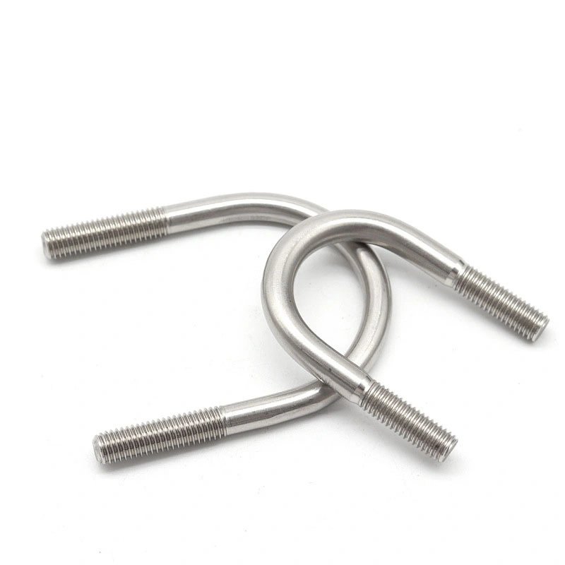 Non-Standard Customization A2-70 A4-70 Stainless Steel U-Bolt for Furniture Handles