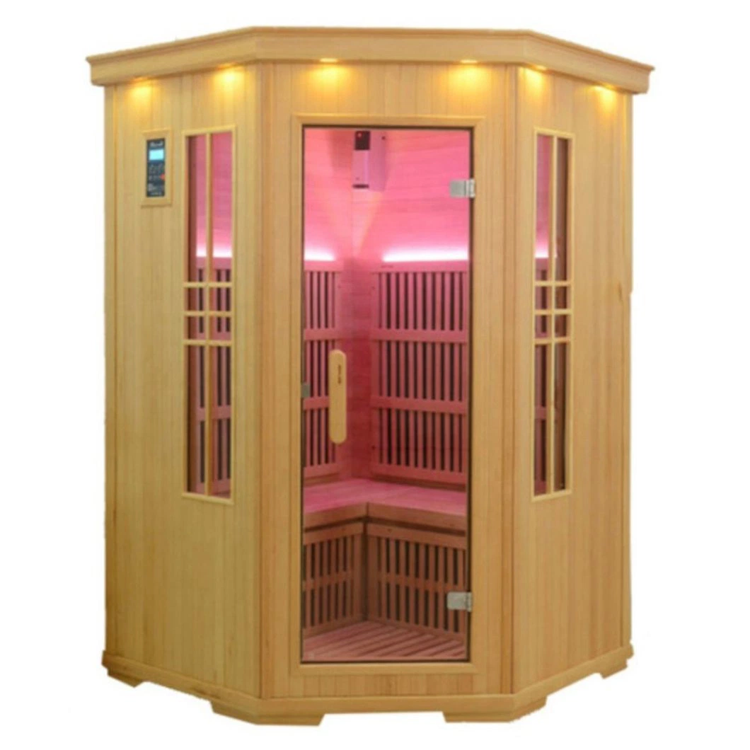 Qian Yan Corner Jet shower Cabin China Dry Steam Sauna Sauna SPA de alta qualidade e Smart Steam Room de fábrica com melhor funcionalidade