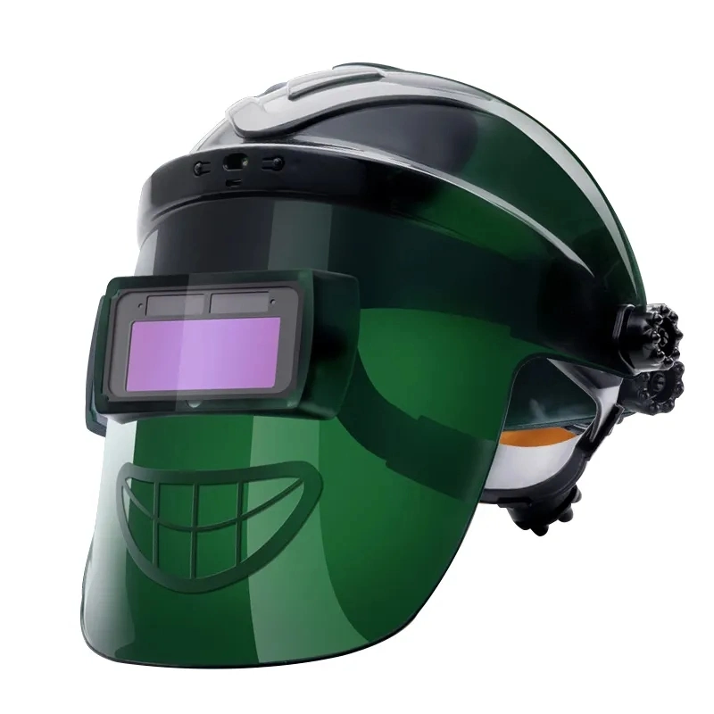 Automatic Dimming Anti-Slag Welding Helmet with Solar Energy