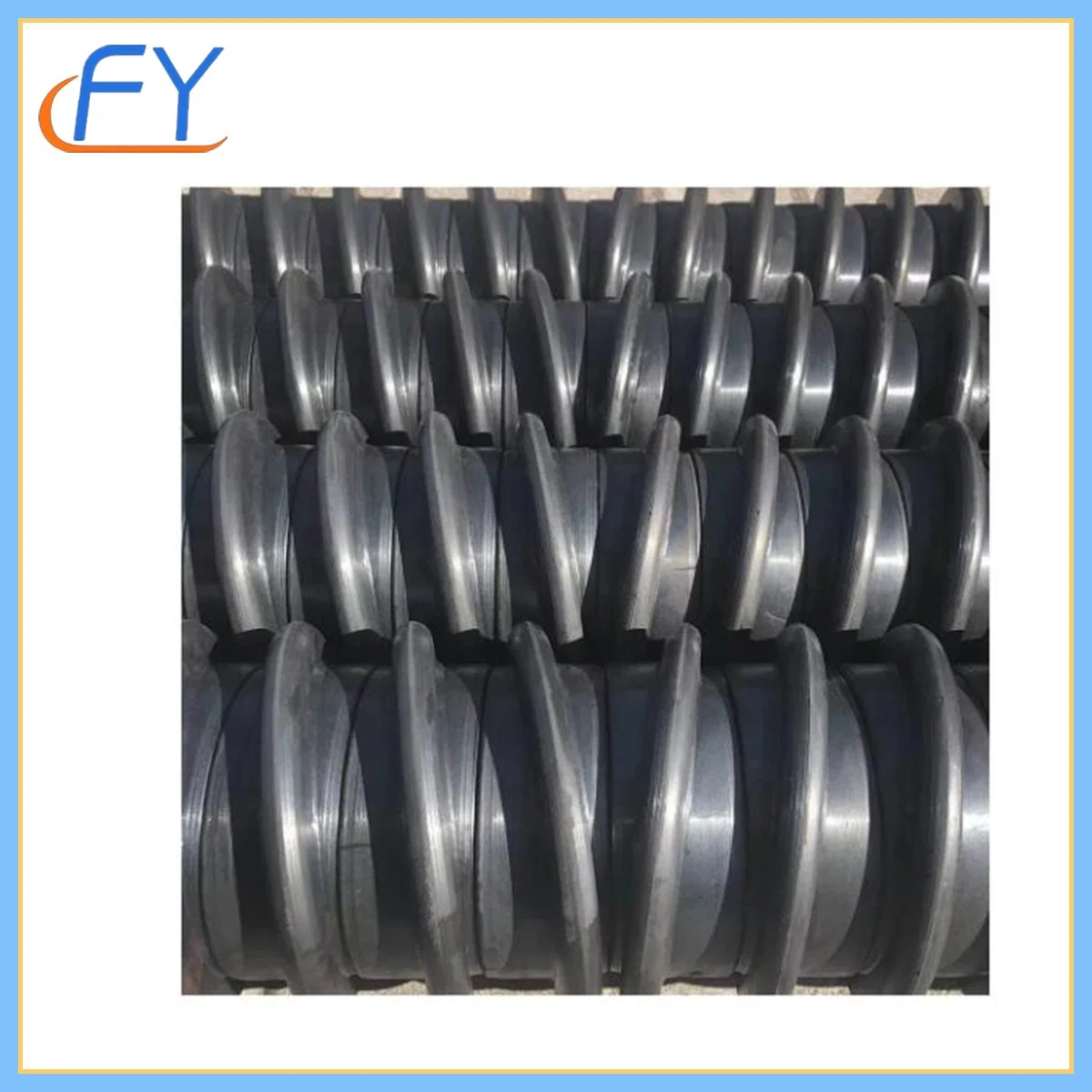 Customized 89mm 133mm Diameter Stainless Steel Belt Roller Conveyor for Carrying Heavy Materials