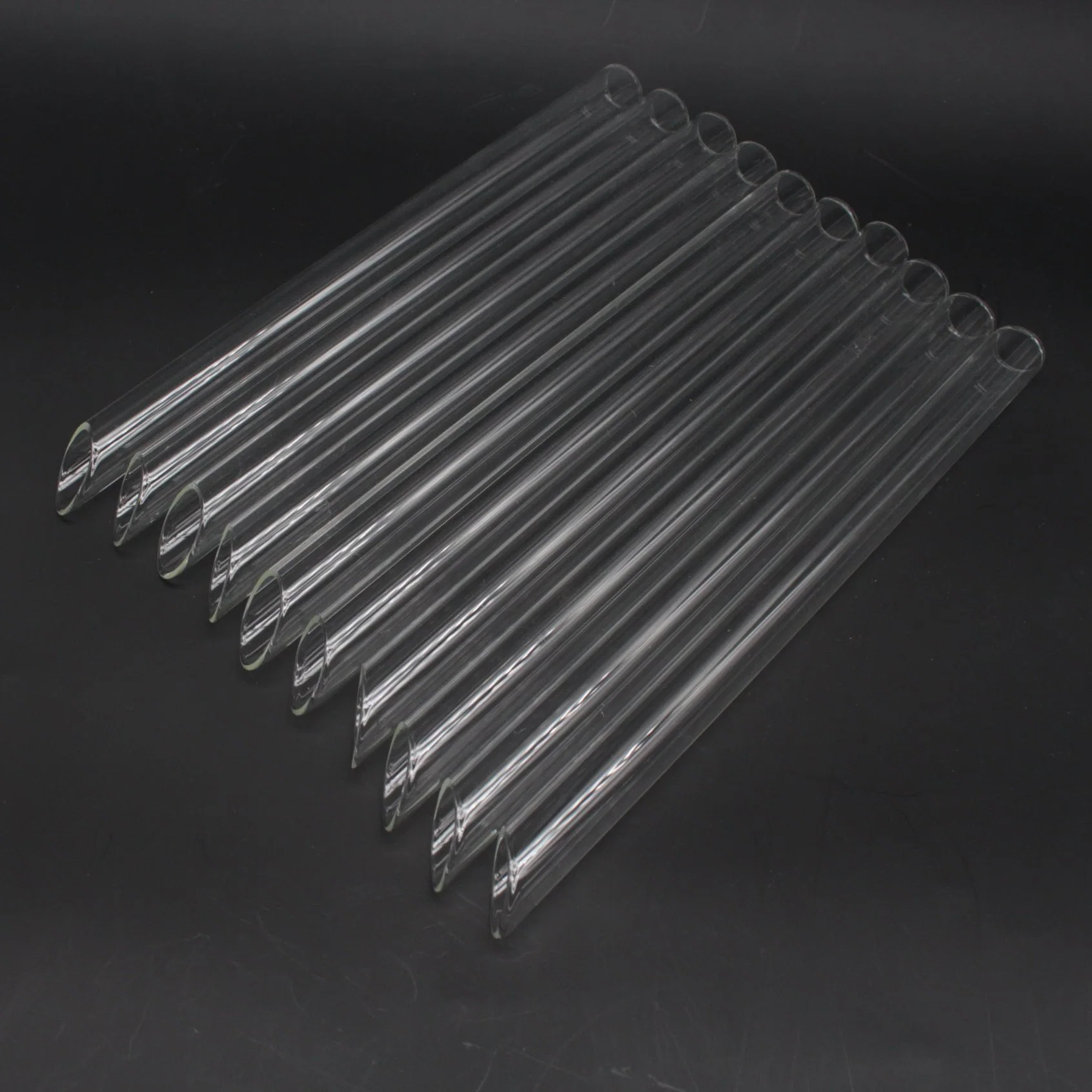 Customized Transparent Heat Resistant Borosilicate Tube Glass for Lighting