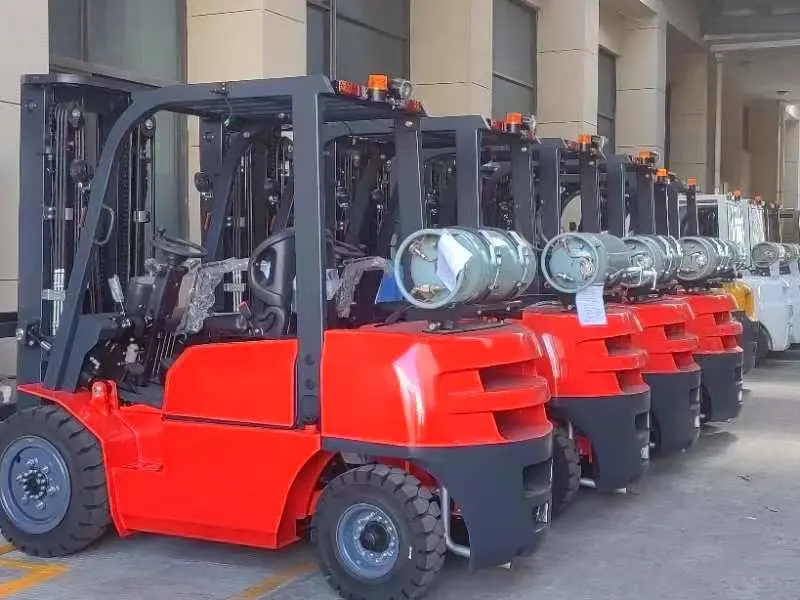 Hifoune China Forklift Supplier высококачественный гидравлический вилочный погрузчик грузоподъемностью 2 тонн Цена на бензин. Вилочный погрузчик с системой питания сжиженным нефтяным газом