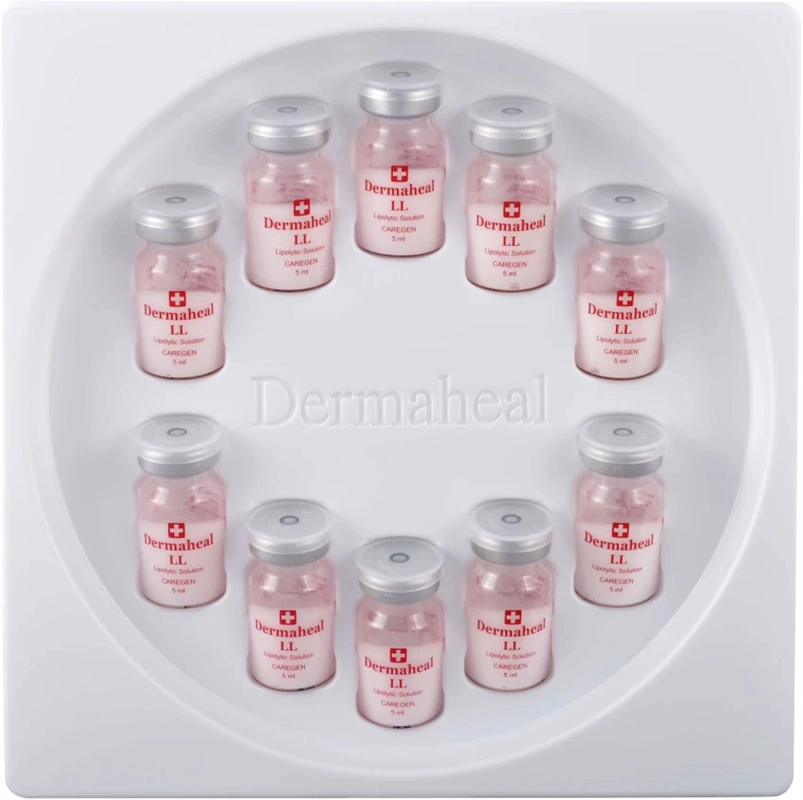 Dermaheal ll Lipo LAX solución de disolución de grasa eficaz disminución de la anticelulitis Exceso de peso