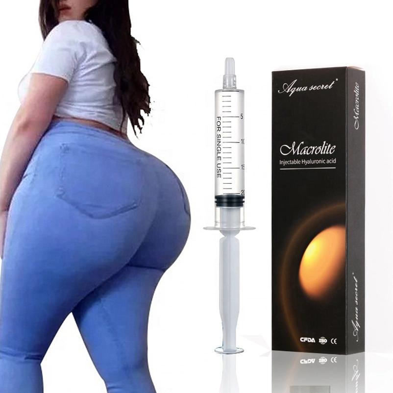 Macrolite Buttock ampliación inyección ácido Hilaurónico relleno para Butt