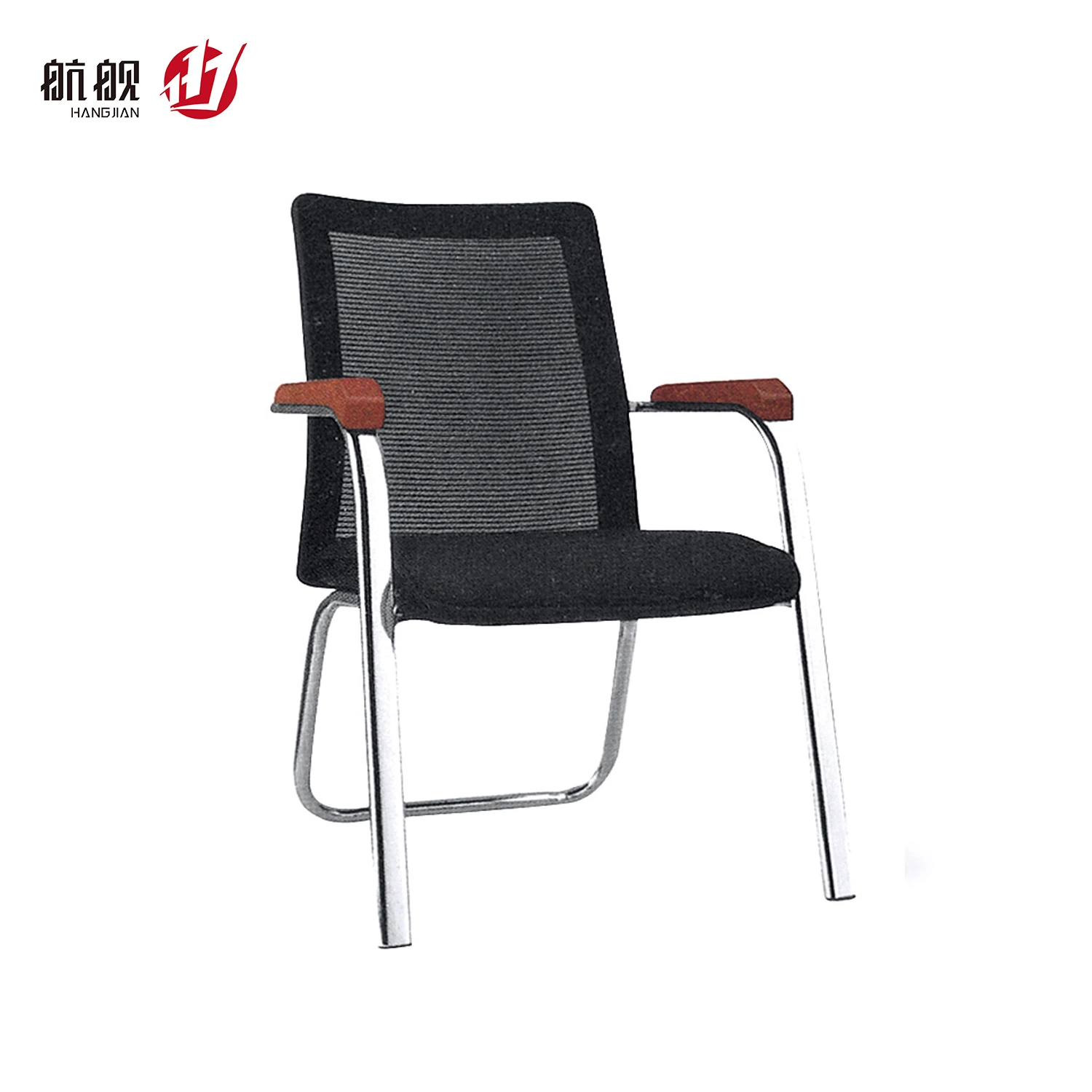 Computer Staff Meeting Room Office Chair Mesh Bow Shape Office Furniture