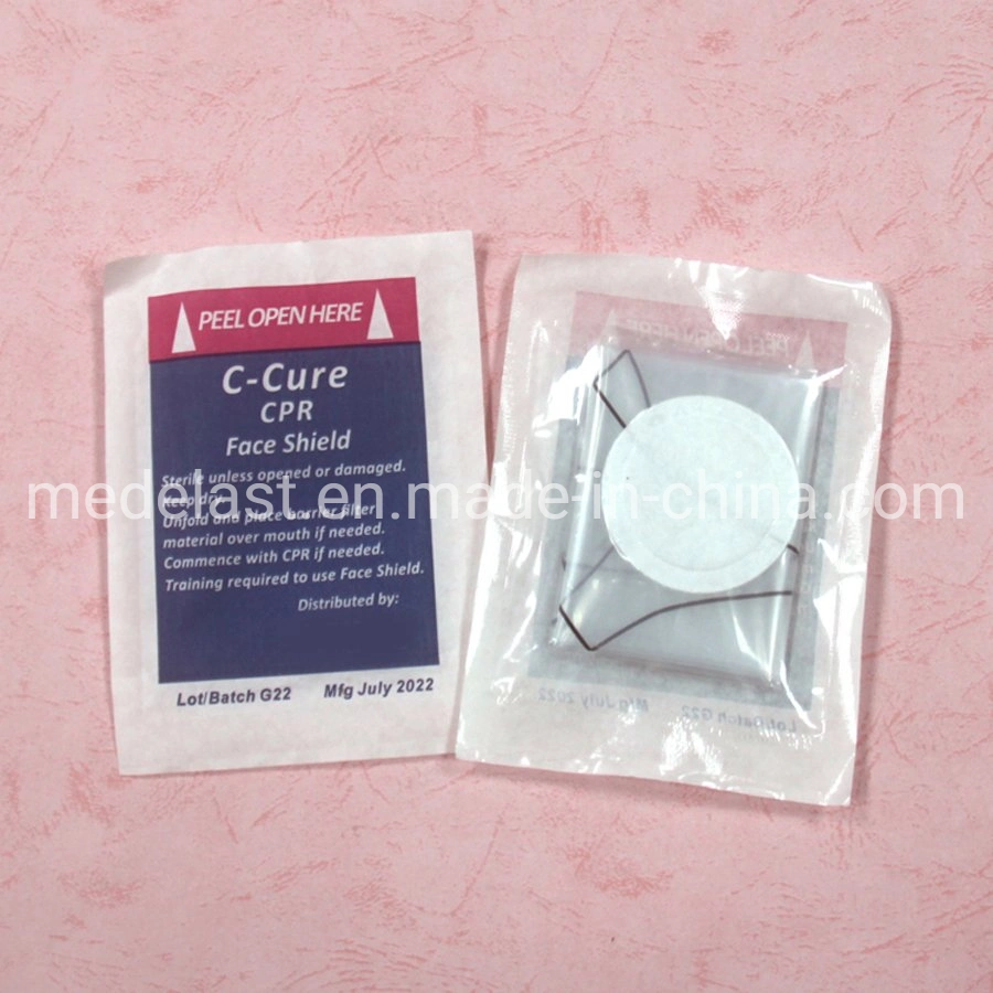 Rcp desechables protector facial Non-Woven con filtro para la formación o rescate de emergencia