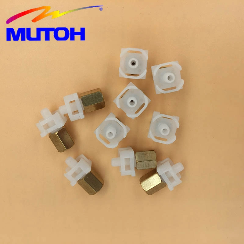 Ink Damper Connector for Mutoh Vj1618 1624 1638 Dumper Connector for Roland Dx6 Dx7 Printhead Mutoh Damper Adapter/Value Connector with O Ring