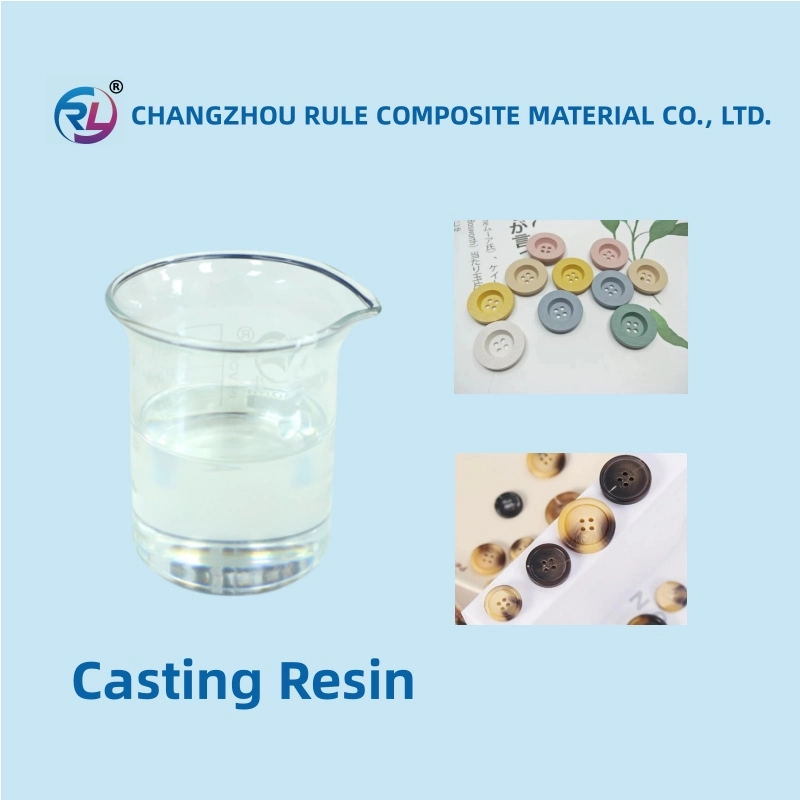 Resin Craft Rule Transparent Unsaturated Polyester Resin Casting Resin for Buttons