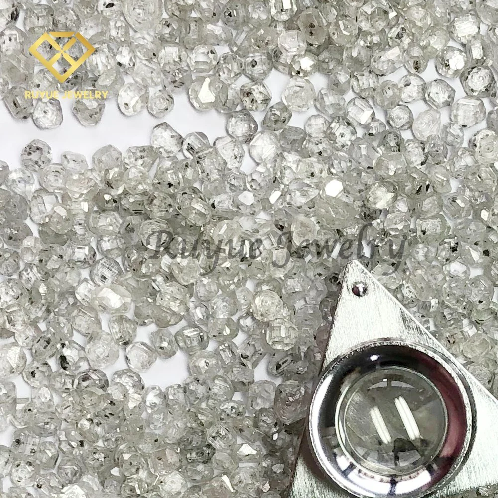 Ruyue Jewelry Hpht/CVD 1.5CT Vvs White Color Igi/Gia Report Customize Wedding Rings Earrings Necklace Rough Lab Grown Diamond Jewelry