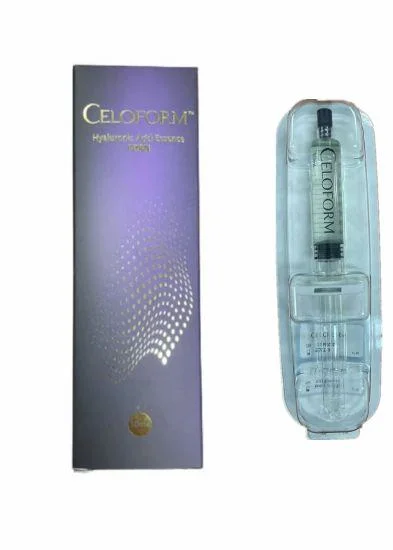 Implantes de Cirurgia plástica Celosalguns Celoform 10ml melhor qualidade para a Mama Buttock melhorar tamanho grande mais natural caixa de enchimento dérmico seguro Hyaluronic Gel ácido