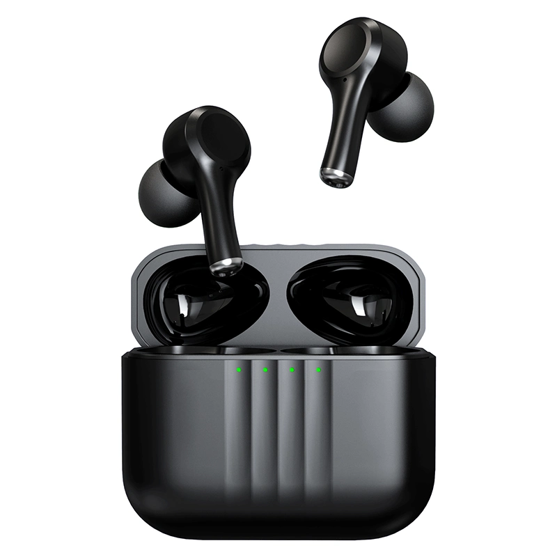 TWS carregamento auricular sem fios auricular de jogo Bluetooth 5.2 com ruído Cancelamento de auscultadores