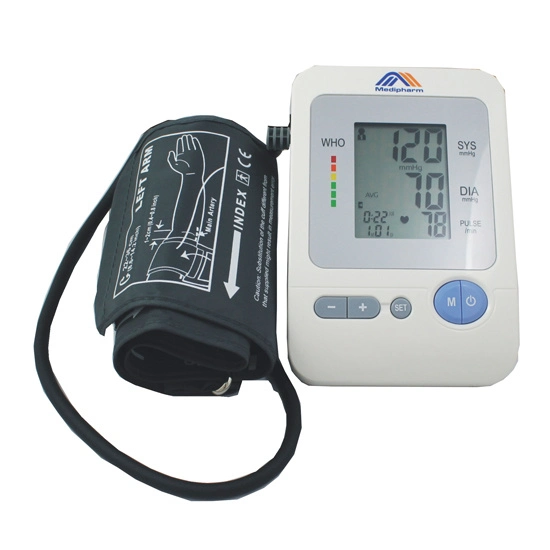 Equipo médico Monitor digital de presión arterial tipo brazo automático