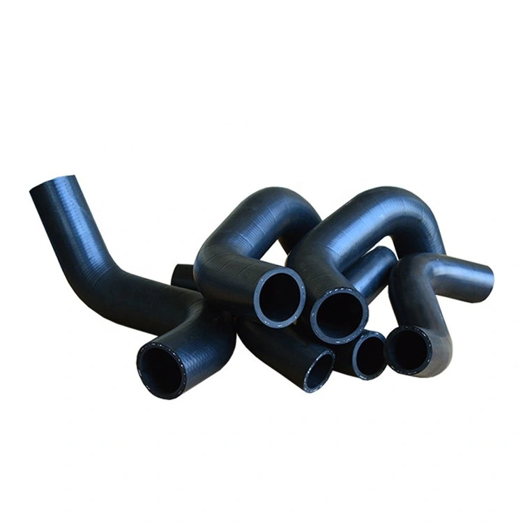 Auto Parts resistir altas temperaturas las piezas de caucho negro personalizada codo manguera de caucho EPDM Radiador Turbo para Agua Aire