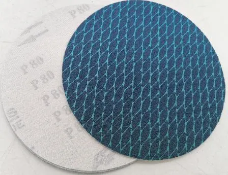 4"-7" Sharpness Blue Rhombus Jb-5r Sanding Abrasive Velcro Disc for Wood/ Metal Sanding