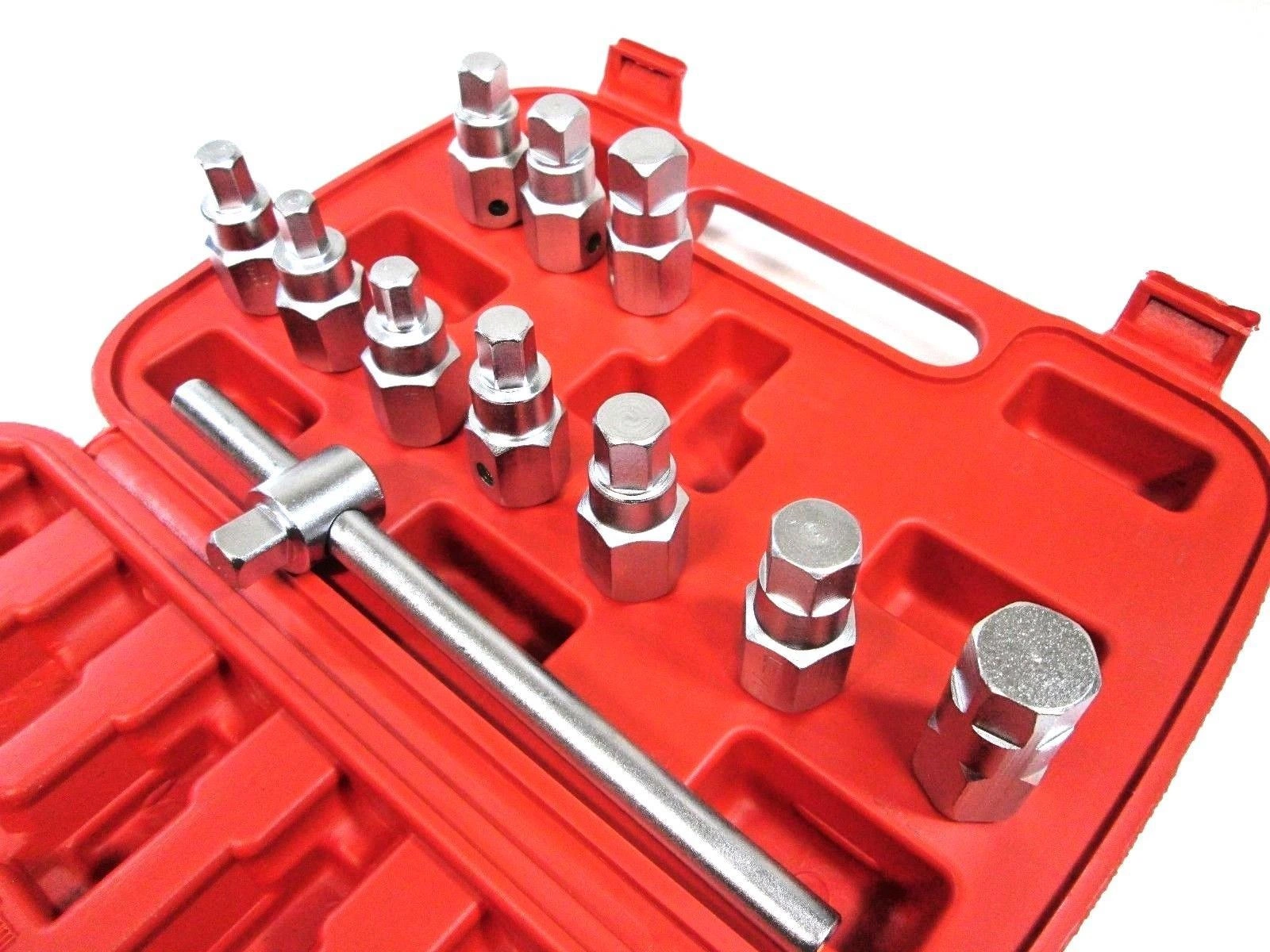 12PCS Drain Plug Keyaxle Oil Sump Spanner Socket Set