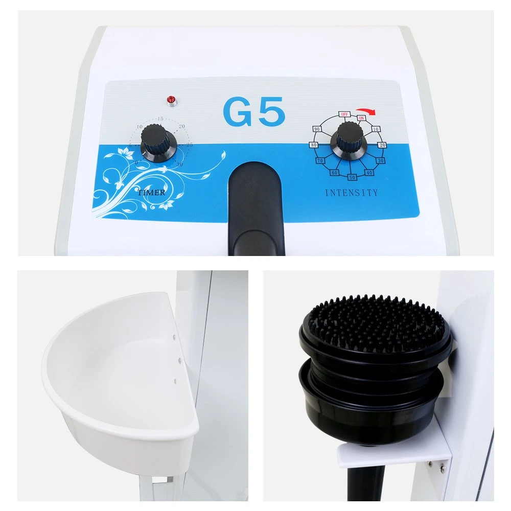 Customized SPA Use Vertical Anti Cellulite Fitness Weight Reduce G5 Vibrating Body Massager