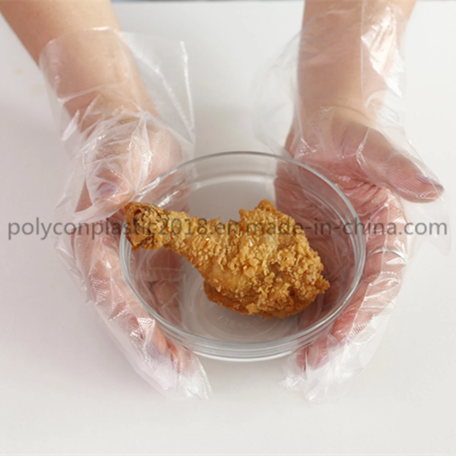 100% Virgin PE Material Disposable Food Preparation