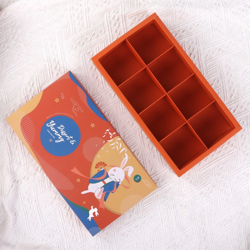 MID-Autumn Festival Gift Box Mooncake Box Baking Handmade Egg Yolk Crisp Packaging Box