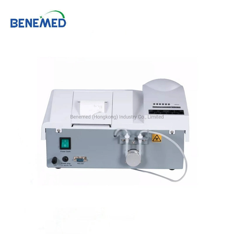 Portable Semi-Auto sanguins cliniques vétérinaires Prix de l'analyseur de Chimie Chimie biochimie de l'analyseur à sec