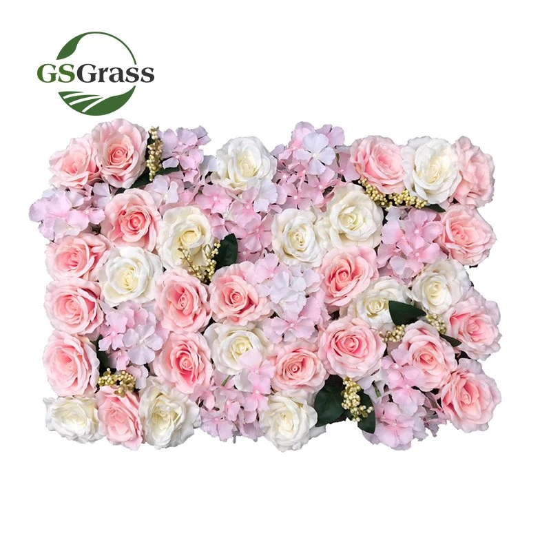 Wedding Centerpieces Home Decor Silk Cloth Rose Flower Wall