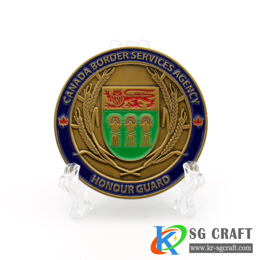 Personalizado de alta calidad Logotipo en 3D Metal chapado en plata cobre antiguo reto moneda conmemorativa las monedas de plata regalo de recuerdo de esmalte Militar del Ejército de la Marina Desafío Coin