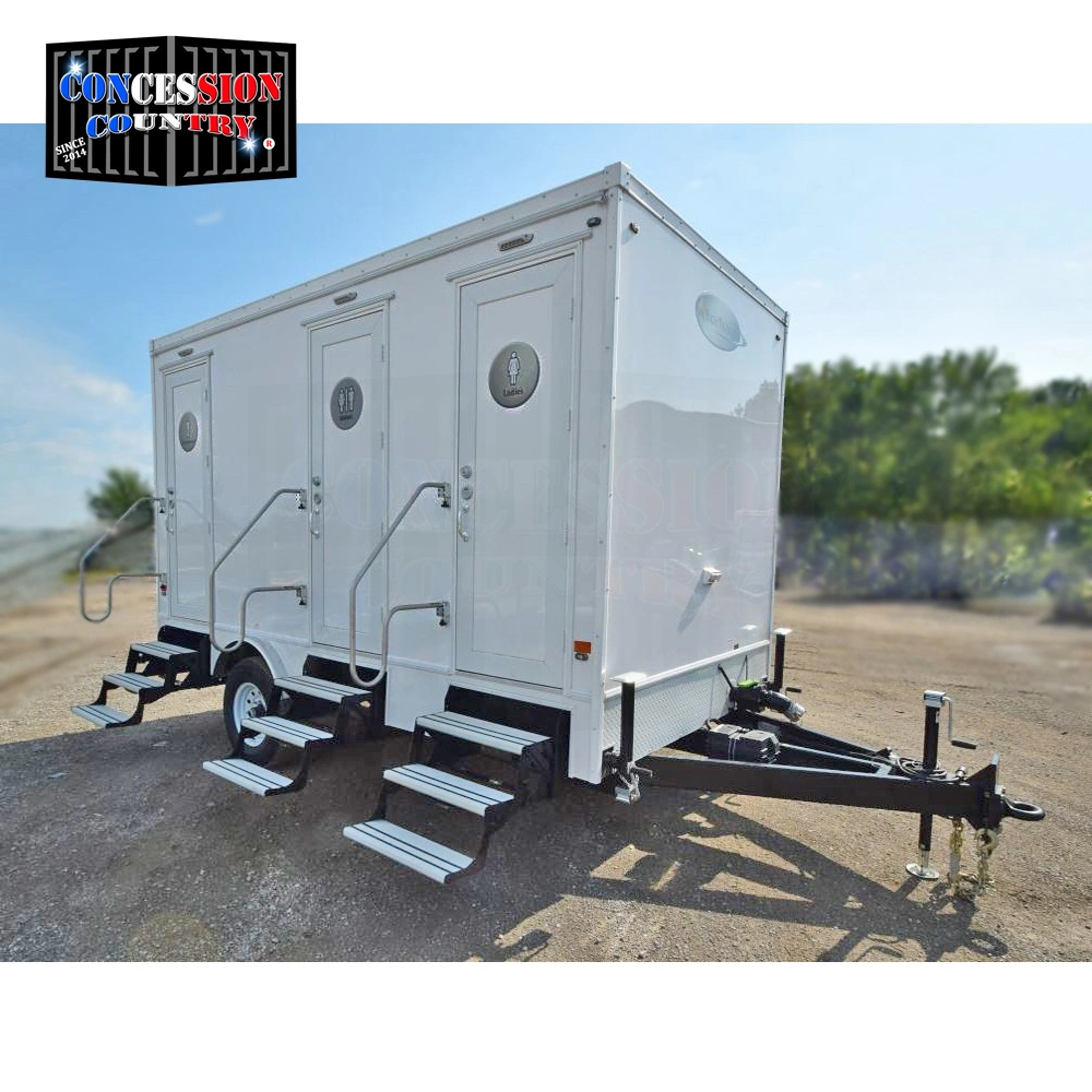 Mobile Portable Trailer Toilet Foldable Single Aluminum Shower Room Mobil Bathrooms