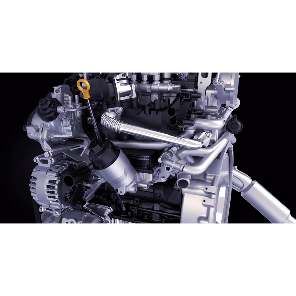 Motor diesel de 4 cilindros serie Aucan 4f20tc 4f25tc para la luz Vehículo