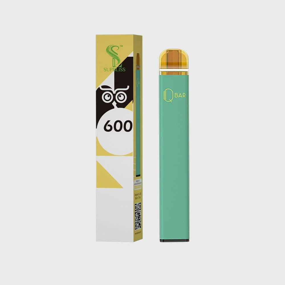 Wholesale Ran E CIG Pen Supbliss Qbar 600 Puffs jetable VAPE