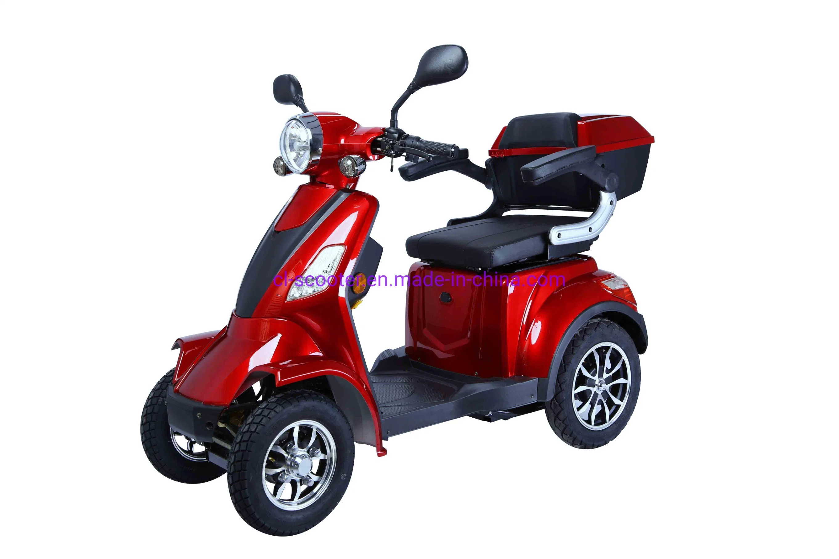 Scooter de movilidad de 60V con motor de 1000W, aprobado por la EEC, con batería de ácido de plomo de 20ah para adultos.