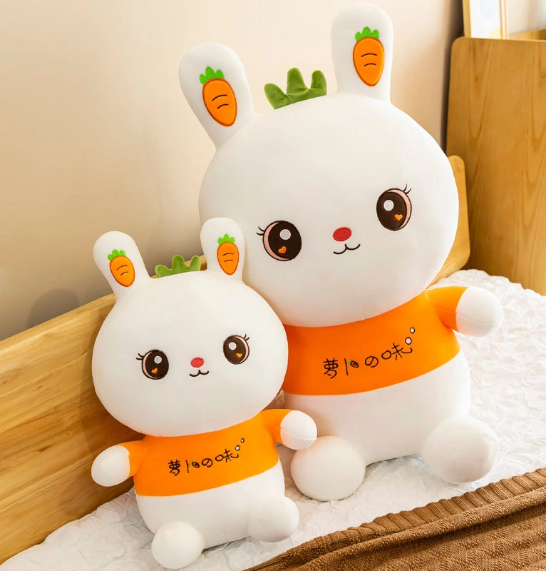 Carrot Little White Rabbit Cute Labrador Doll Pillow Children Toy