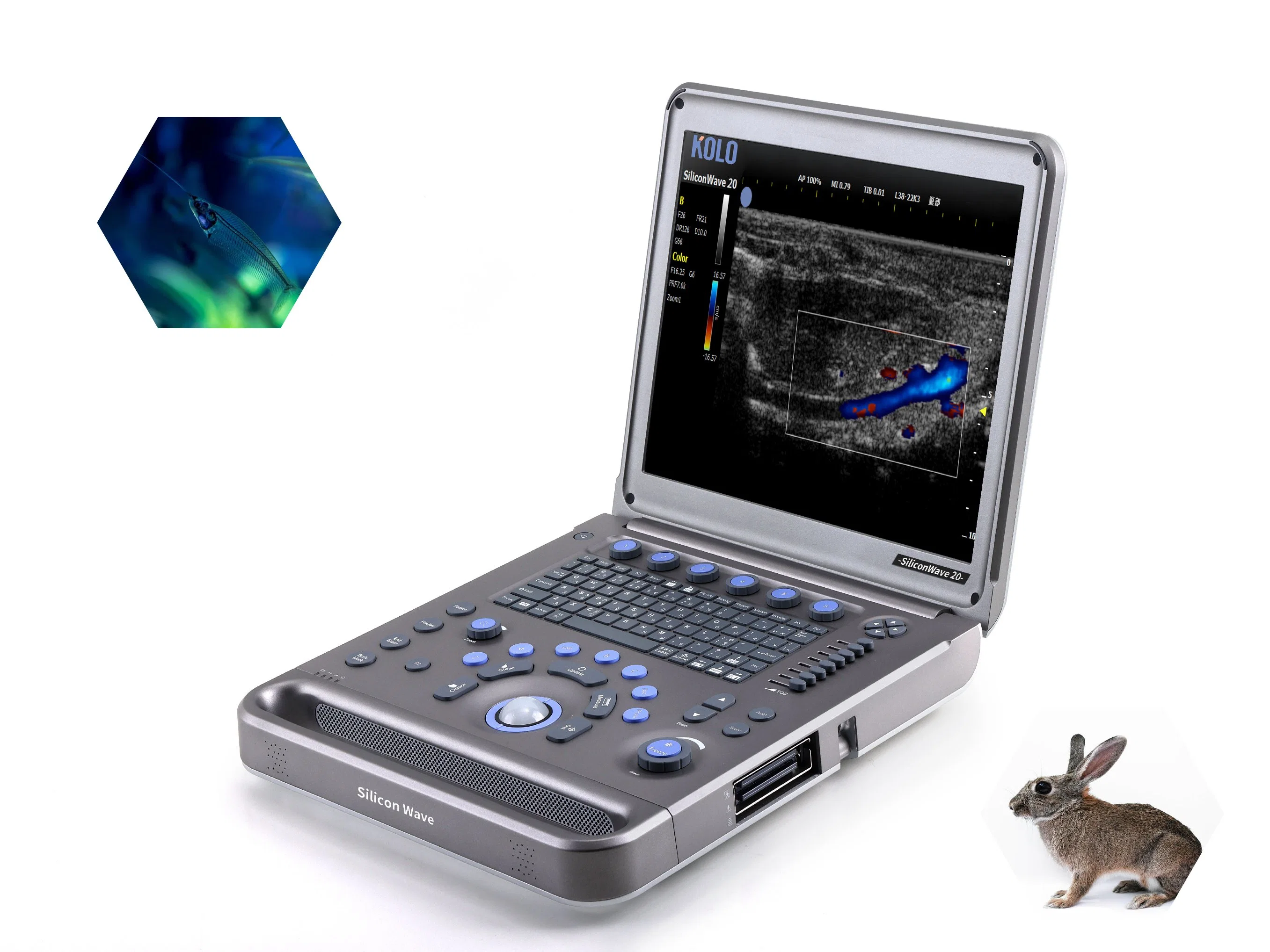 Kolo Siliconwave 20 Lab Animal Portable Ultrasound Scanner