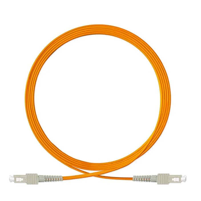 Cable de conexión/puente de fibra para conector SC-LC SM mm para interiores