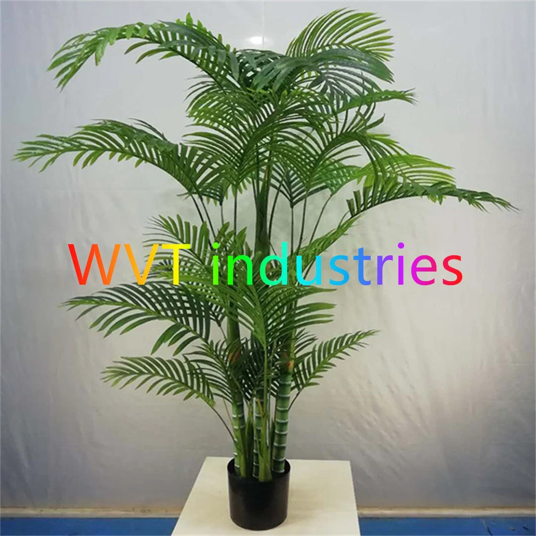 Cheap Artificial Reed Potted Plant Plastic Flowertree Bonsai for Home Decoration