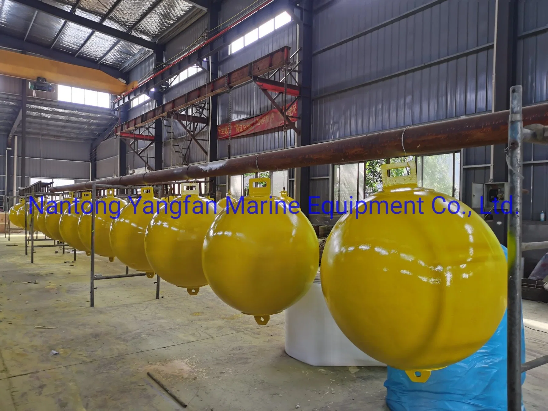 58" Steel Float Ball Buoys, Round Buoys, OEM, Filled with PU Inside