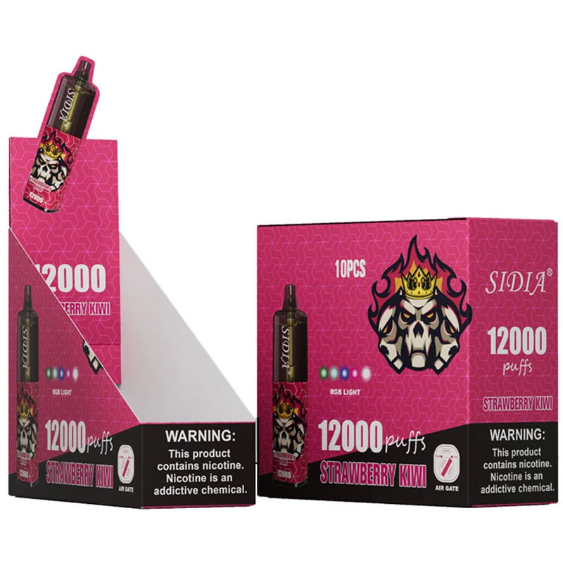 Shenzhen Sidia 650 mAh Cigarette électronique jetable avec séparation du noyau d'huile en gros, offrant 12000 bouffées.