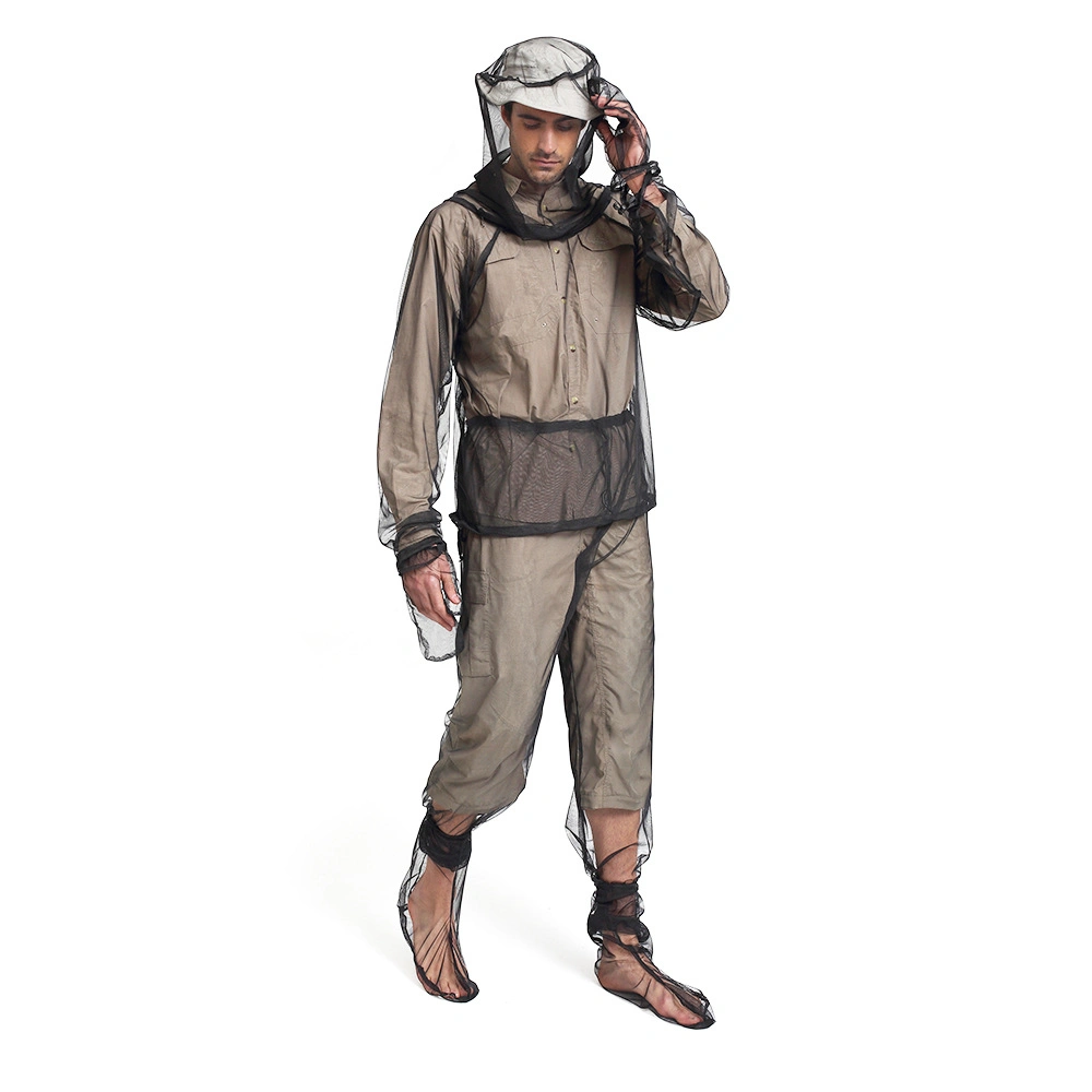 Traje de malla Anti-Mosquito Unisex insecto Ropas de protección para la pesca Bl19415