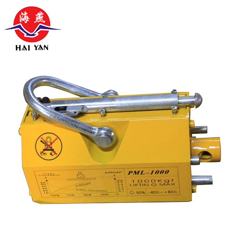 0.1 to 10 Tons Permanent Magnetic Lifter Without Electric