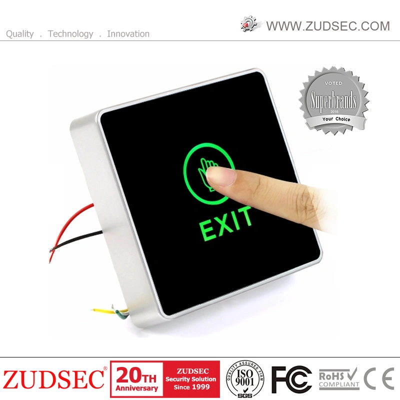 Infrared Sensor Switch No Touch Contactless Door Release Exit Button with LED Indication