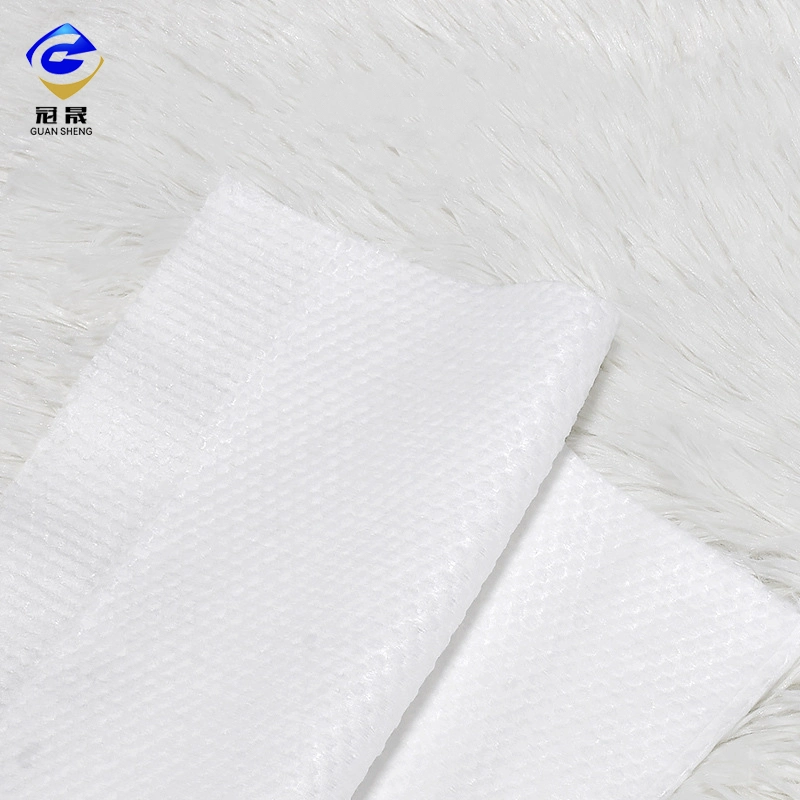 Fabricado en China Fabricante Best-Sell Sábana suave de color blanco de algodón tejido no tejido Spunlace Disposibale tejidos