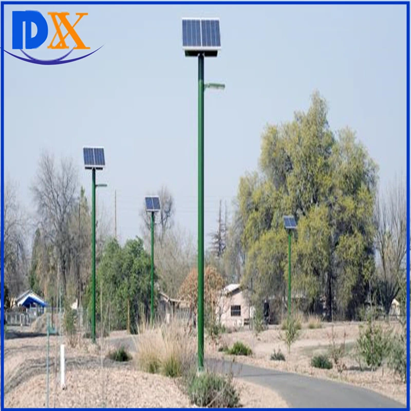 8m Galvanized Single Arm Roadway Light Pole