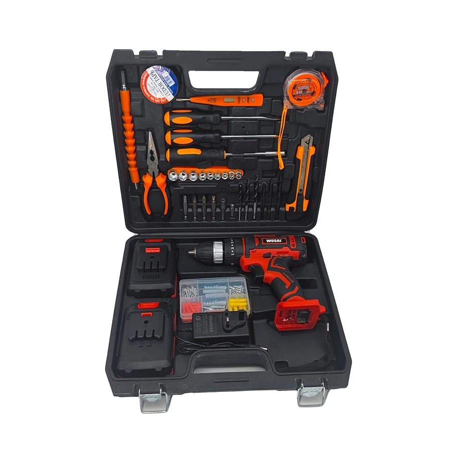 Cordless 20V Wosai 23 Power Electric Drilling Machines Power Drills Drill Set Tool Sets with Bit Set