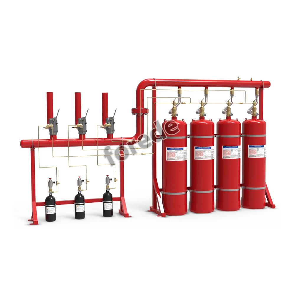 FM200 Gassystem HFC-227ea Feuerlöscher Automatik