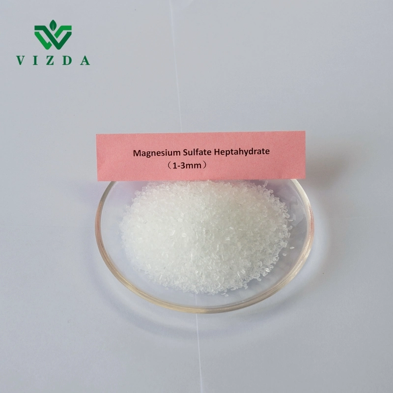 Bulk Quantity High quality/High cost performance  Magnesium Sulfate Heptahydrate Agriculture Crystal Fertilizer for Crops